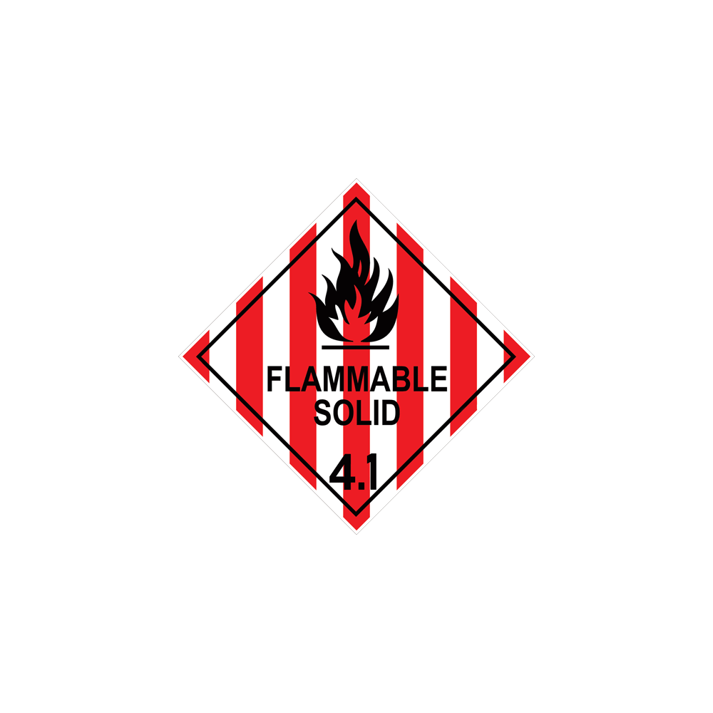 FLAMMABLE SOLID 4