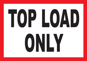 Top Load Only WHITE